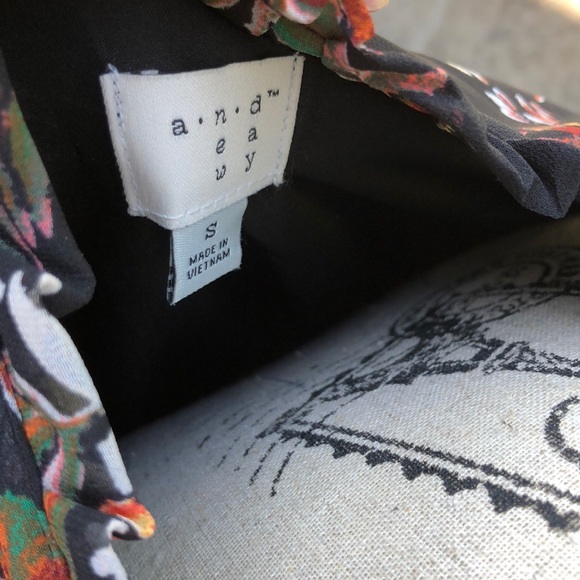 And New Day Button front Pleated skirt Dress S - Picture 5 of 8